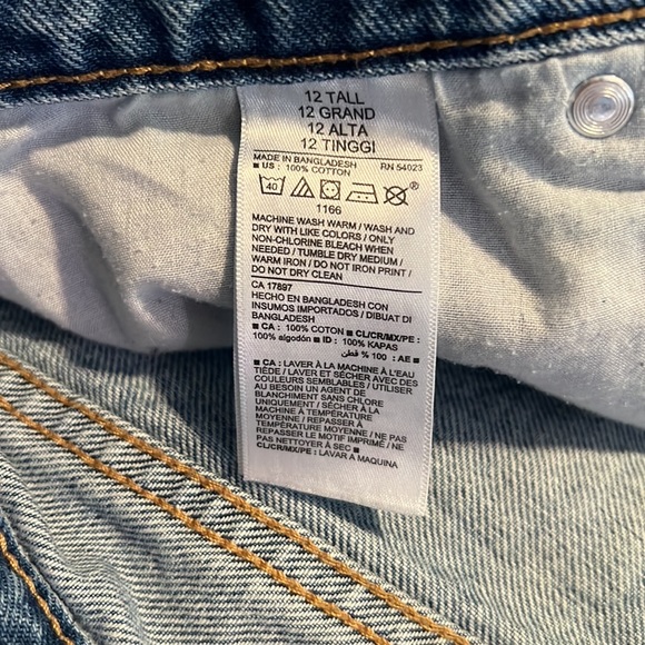 Old Navy O.G. Straight Patchwork Jeans - Picture 6 of 7